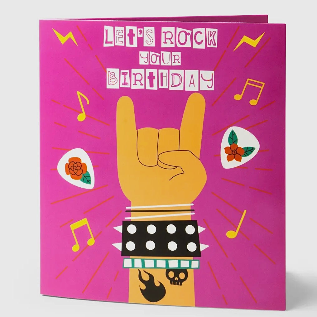 TWO LEFT FEET IT'S YO BIRTHDAY GIFT - CARD & SOCK SET