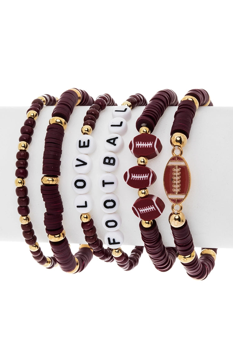 SPORTS GAME DAY BRACELET SETS