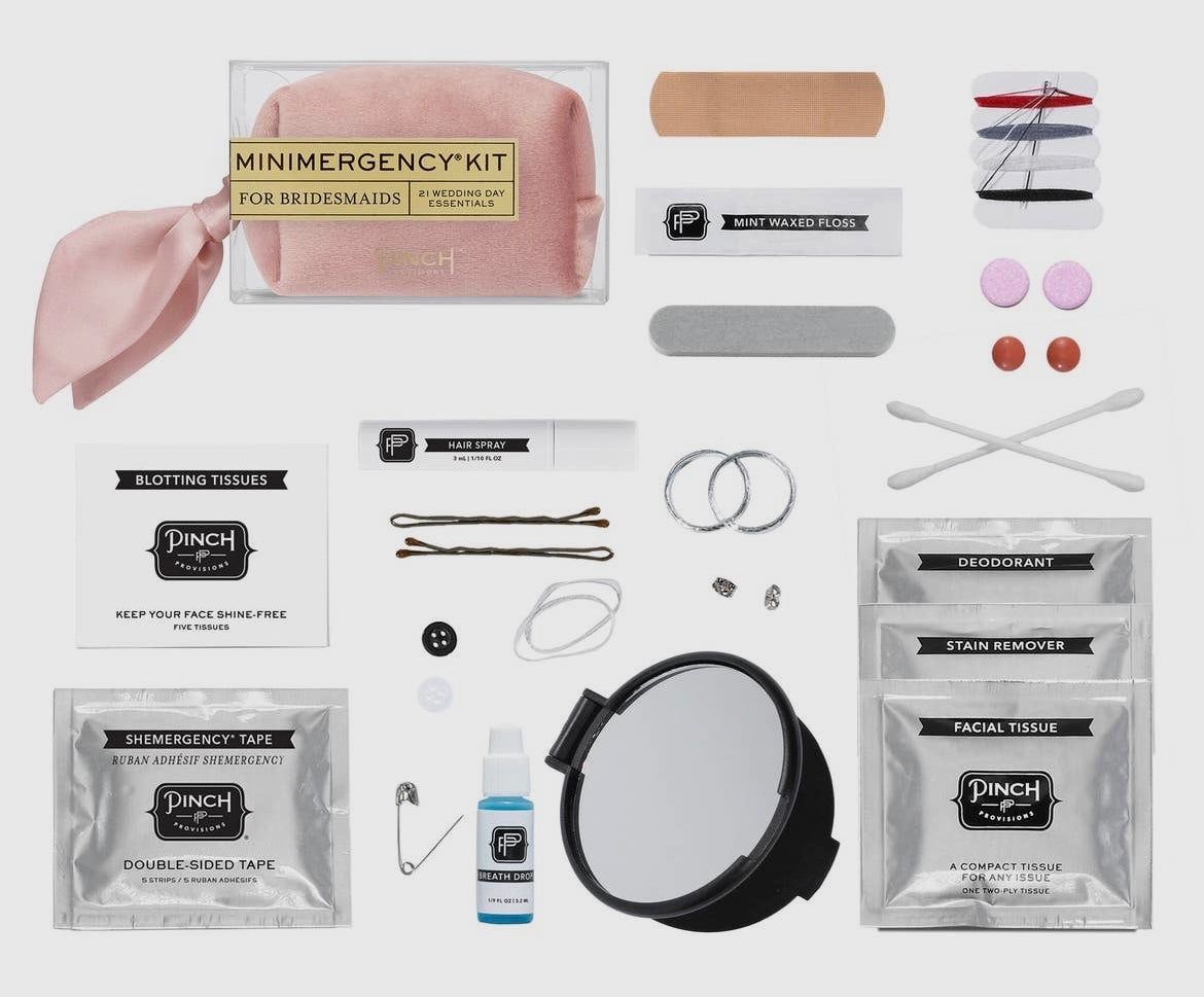 Velvet Minimergency Kits For Bridesmaids