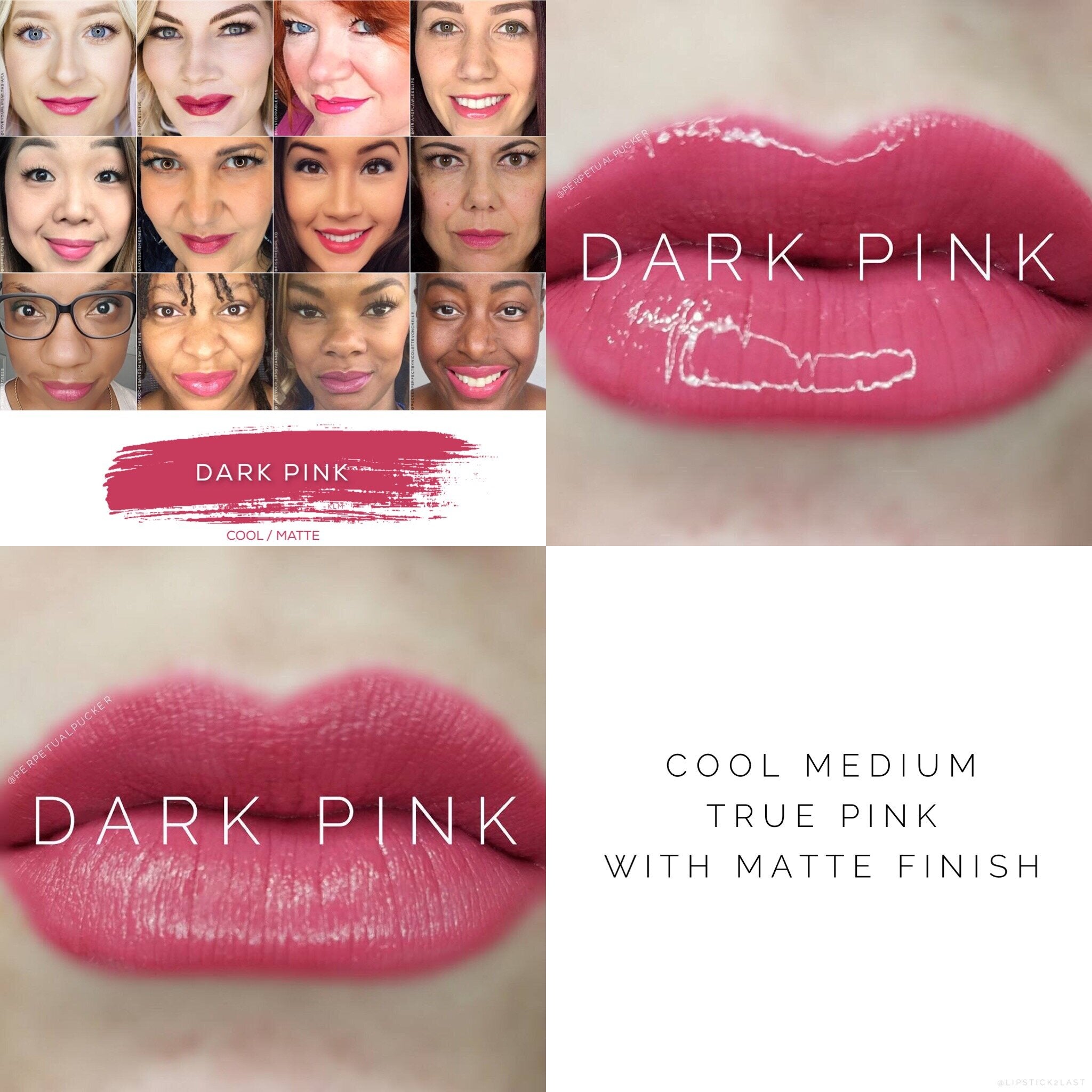 DARK PINK LONG LASTING LIPSENSE LIPSTICK