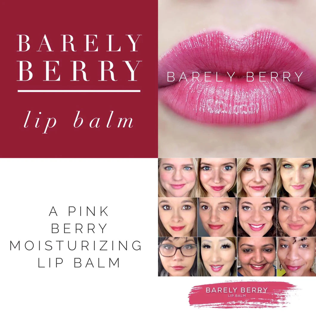 BARELY BERRY TINTED LIP BALM LIPSENSE