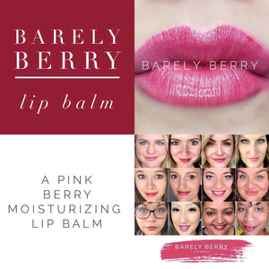 BARELY BERRY TINTED LIP BALM LIPSENSE