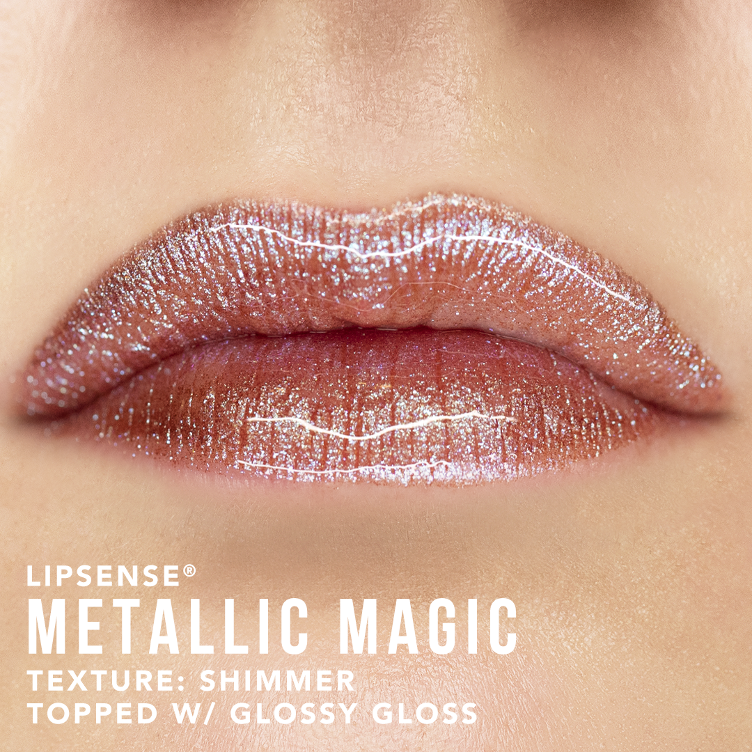 METALLIC MAGIC LONG LASTING LIPSENSE LIPSTICK