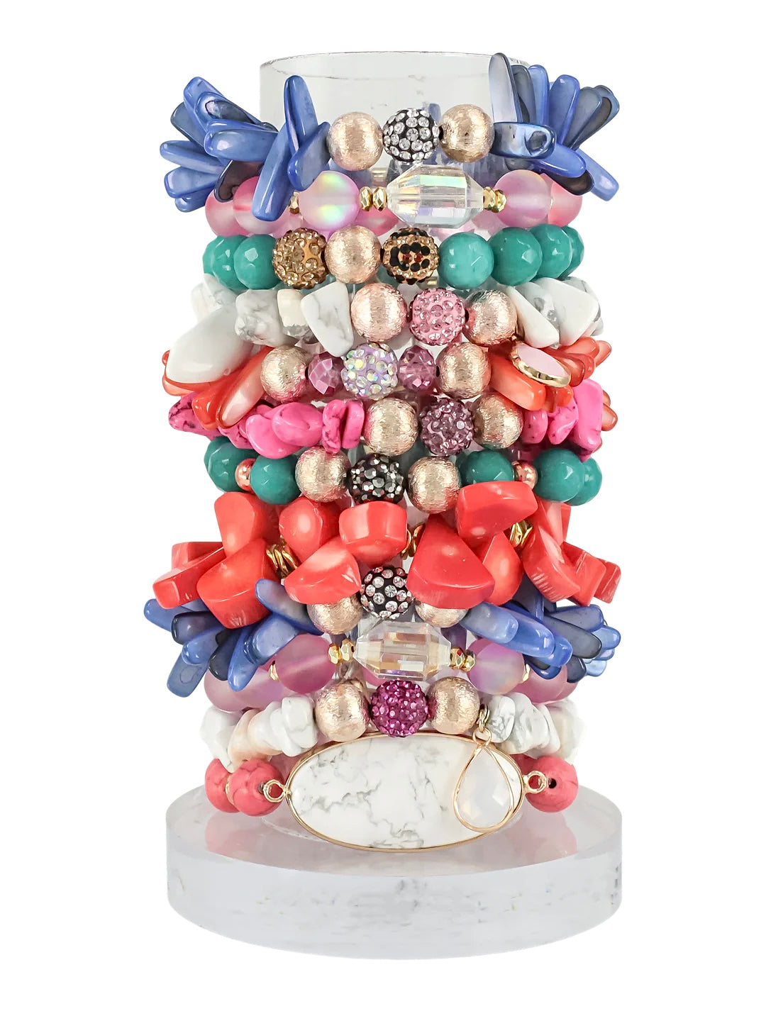 INTRICATE DETAILED ERIMISH LIMONCELLO STICK INDIVIDUAL BRACELETS