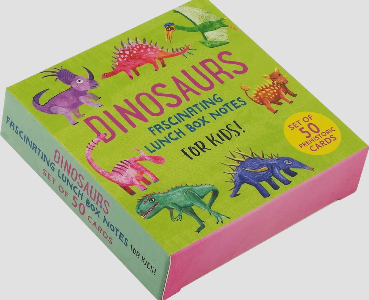 Dinosaurs Lunch Box Notes For Kids (50 Cards) PPP