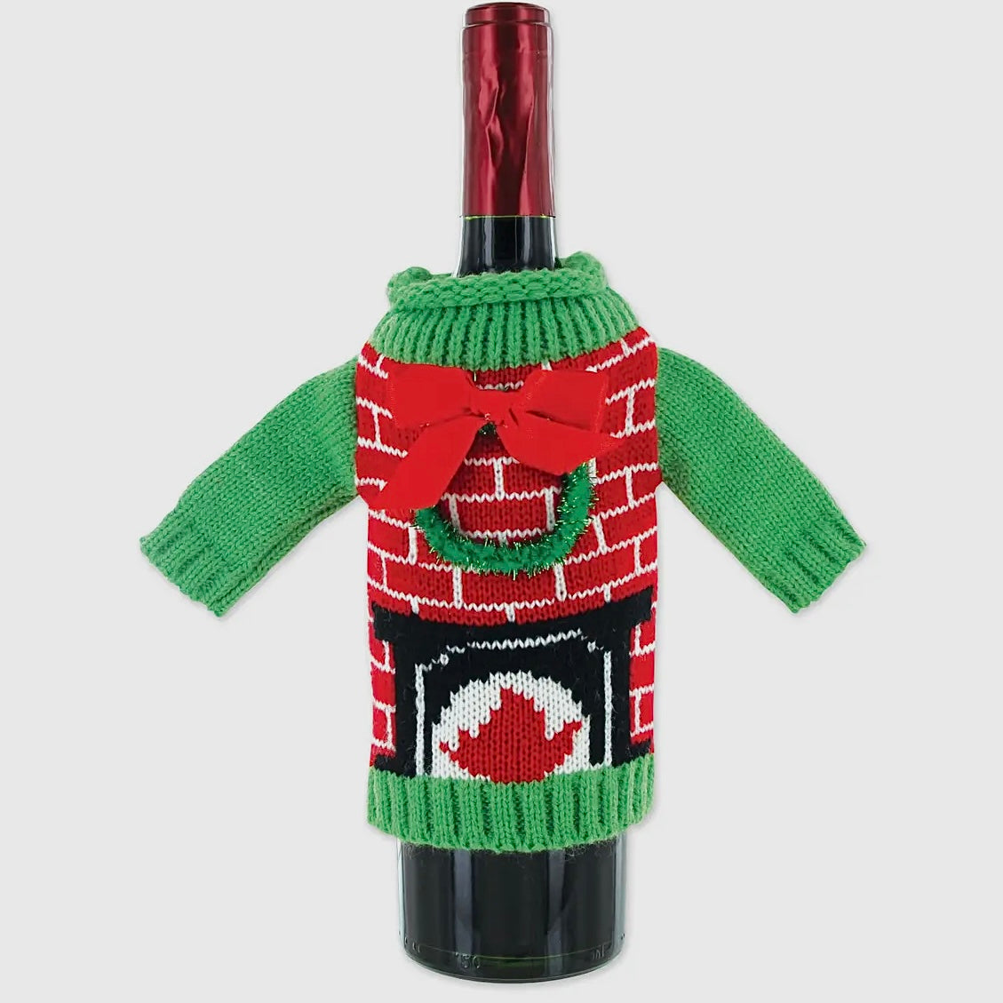 UNCLE BOB'S UGLY SWEATER KNITTED WINE BOTTLE SWEATERS - GAG GIFT
