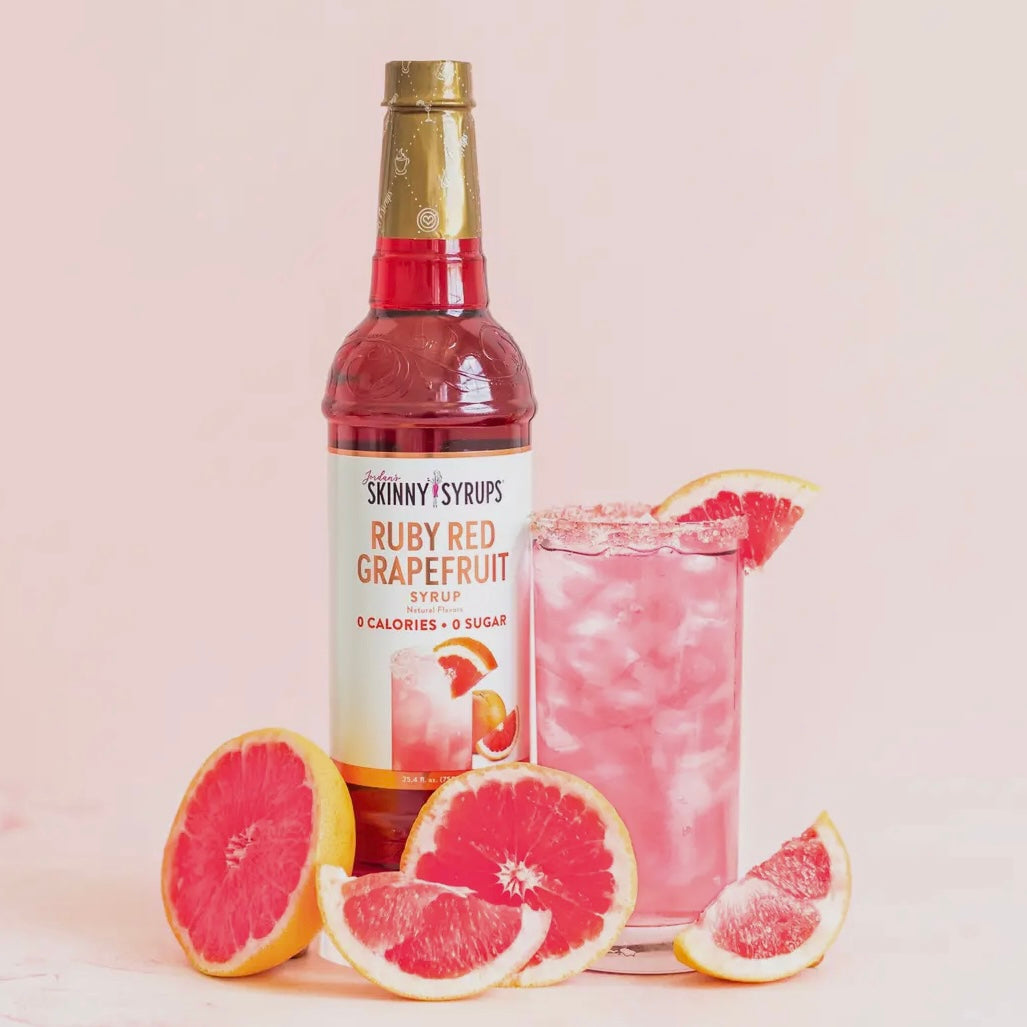 RUBY RED GRAPEFRUIT FLAVOR JORDAN'S SKINNY MIXES SYRUPS