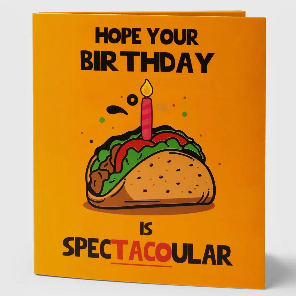 TWO LEFT FEET IT'S YO BIRTHDAY GIFT - CARD & SOCK SET