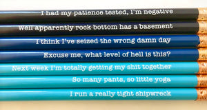 QUOTABLE PENCIL SETS