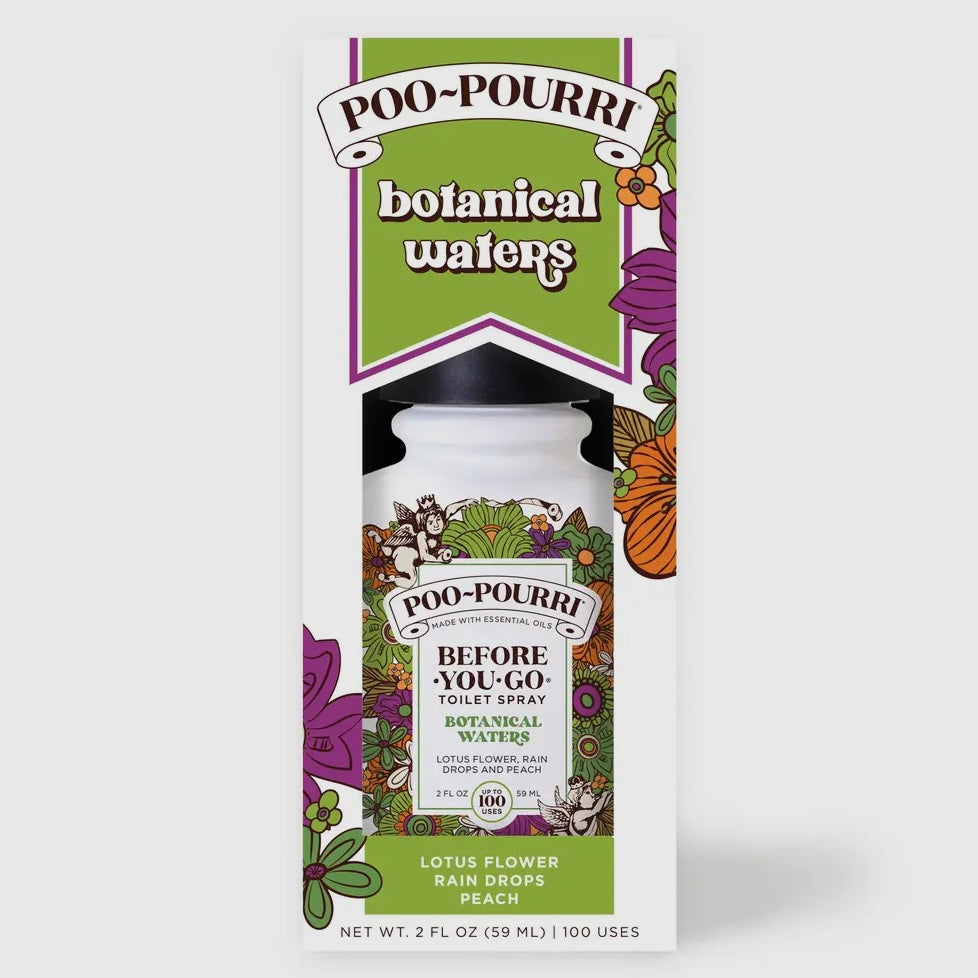 POO POURRI BOTANICAL WATERS 2OZ TOILET SPRAY SPRING