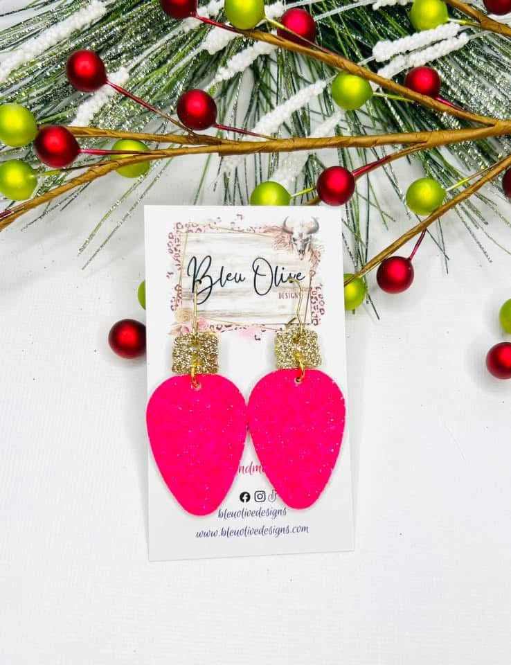 ORNAMENTS WITH GOLD TOPPERS HANDMADE EARRINGS BY B.O.D