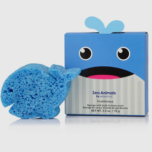 SPONGELLE SEA ANIMALS BODY WASH INFUSED SPONGES