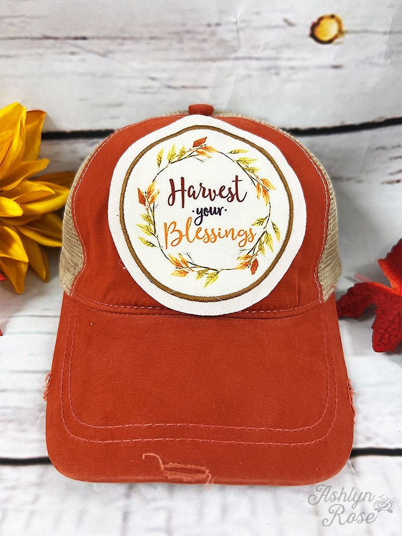 Harvest Your Blessings Hat- SALE