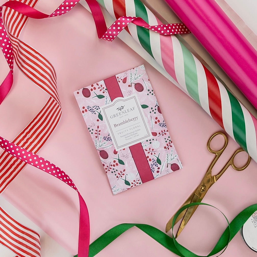 BRAMBLEBERRY SCENTED LARGE SACHETS BY GREENLEAF