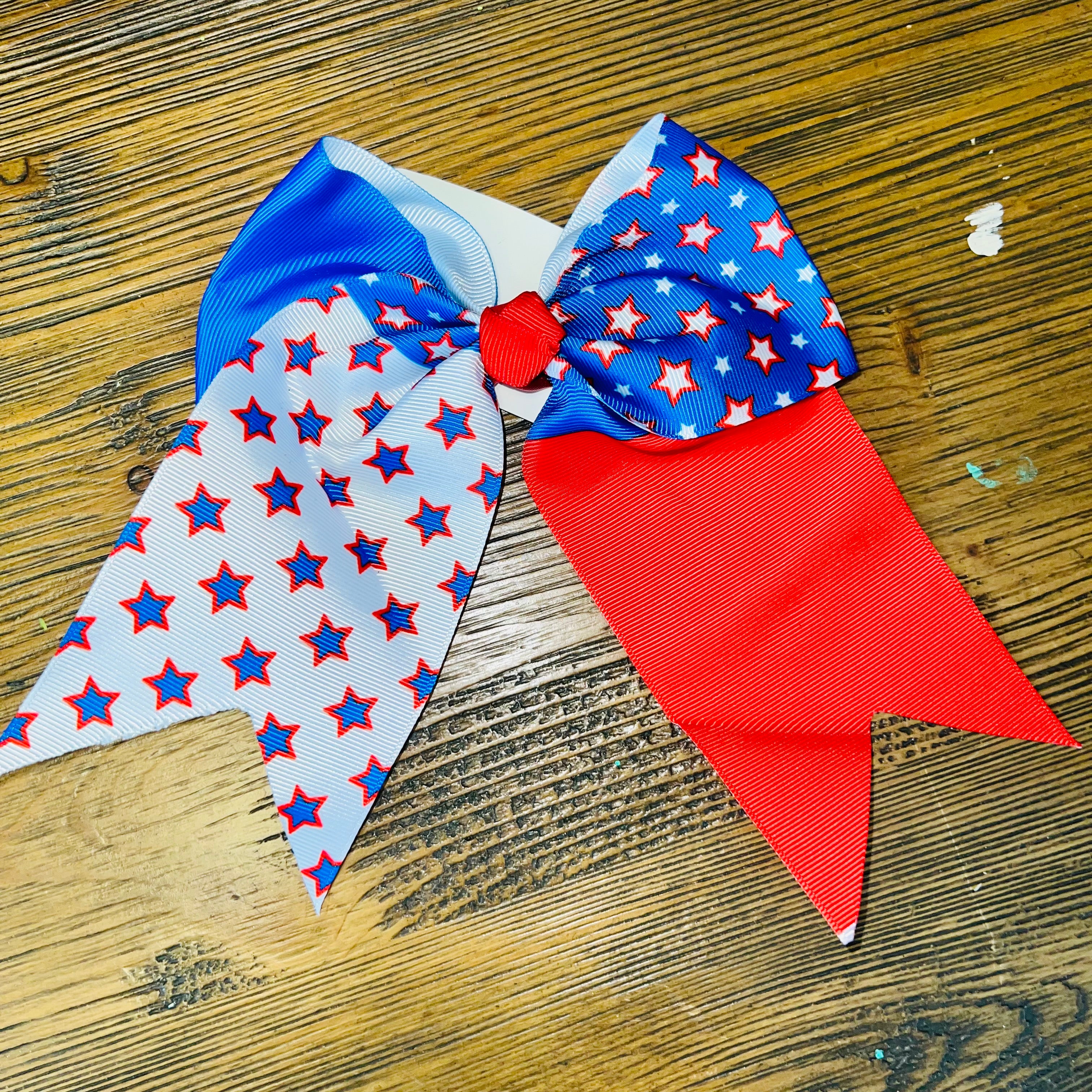 RWB USA Hair Bow Barrette Clip- SALE