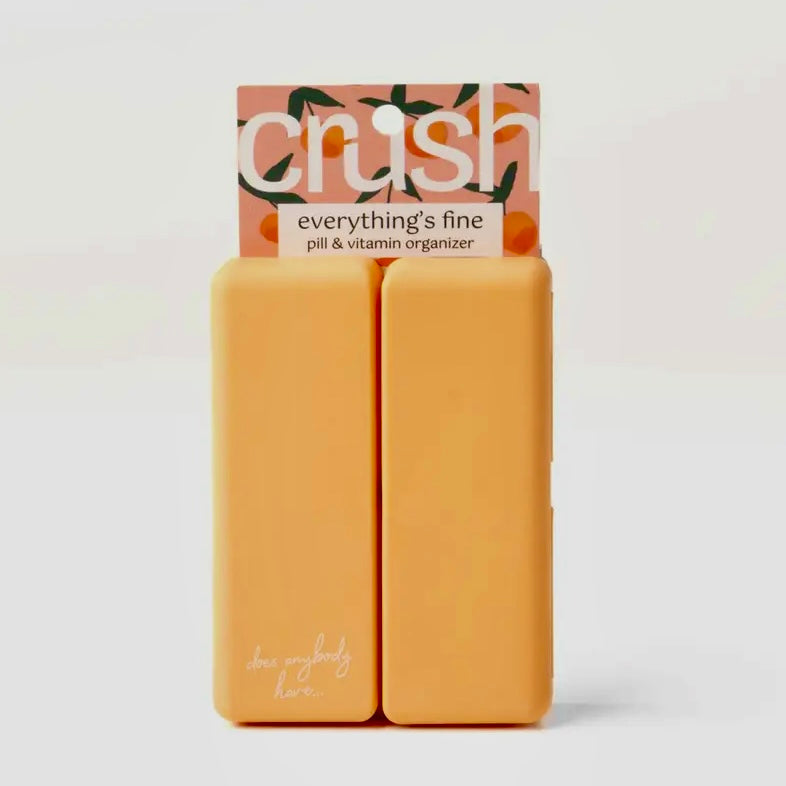 CRUSH EVERYTHING'S FINE PILL & VITAMIN CASE