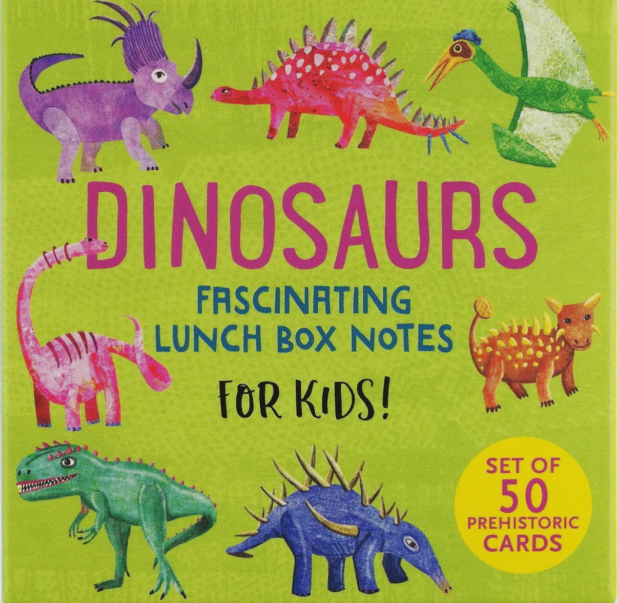Dinosaurs Lunch Box Notes For Kids (50 Cards) PPP