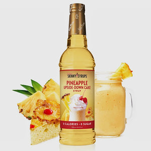 PINEAPPLE UPSIDE DOWN CAKE FLAVOR JORDAN'S SKINNY MIXES SYRUPS