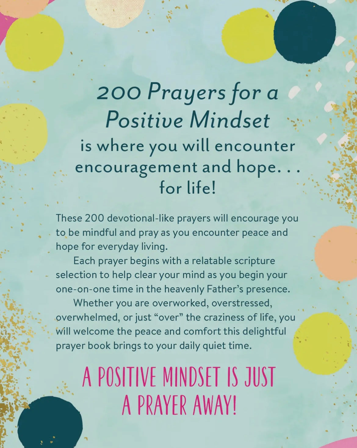 200 Prayers For A Positive Mindset Book