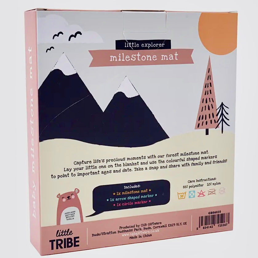 Little Tribe Forest Milestone Mat