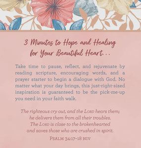 3 Minute Devotions For Hope & Healing Book