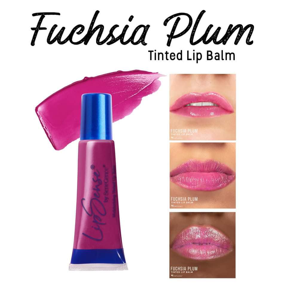 FUCHSIA PLUM TINTED LIP BALM LIPSENSE