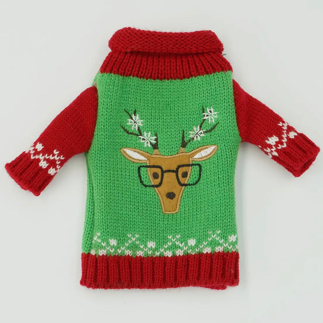 UNCLE BOB'S UGLY SWEATER KNITTED WINE BOTTLE SWEATERS - GAG GIFT