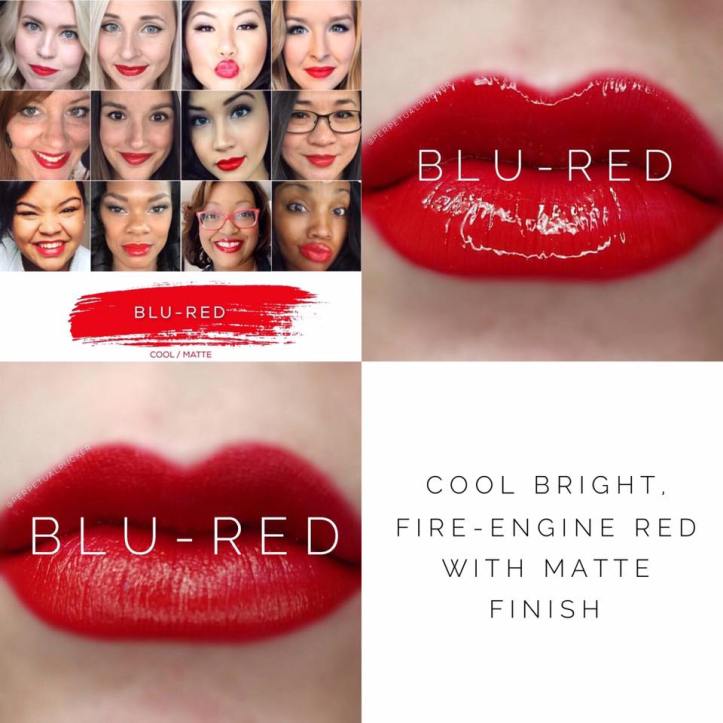 BLU-RED LONG LASTING LIPSENSE LIPSTICK