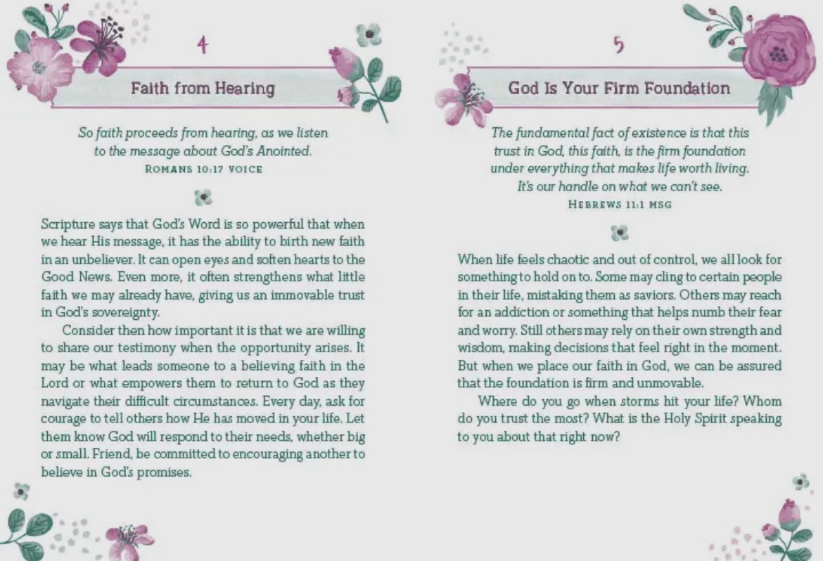 180 BIBLE VERSES FOR AN UNSHAKABLE FAITH DEVOTIONS FOR WOMEN BOOK