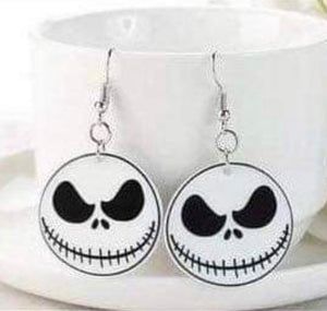 Jack Halloween Character Acrylic Earrings