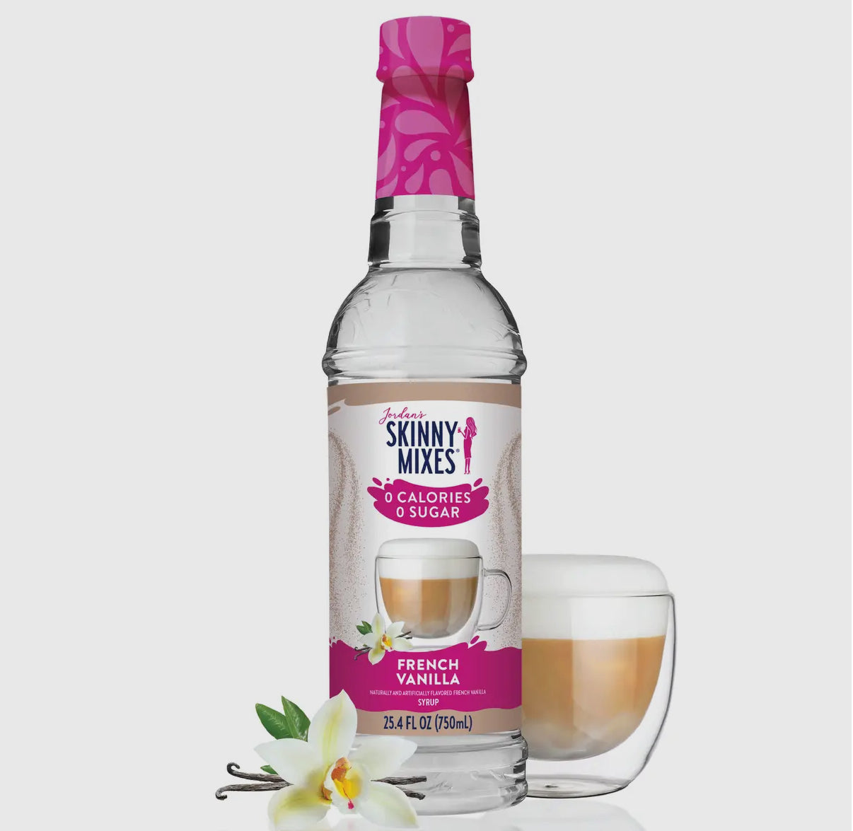 JORDAN'S SKINNY SYRUPS FRENCH VANILLA FLAVOR