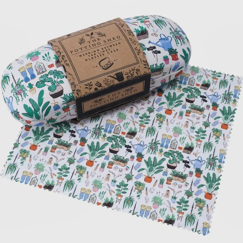 The Potting Shed Glasses Case & Cleaning Cloth
