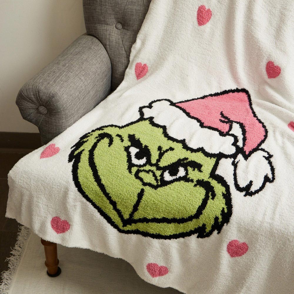 GRINCH LUXURY FLUFFY BLANKET