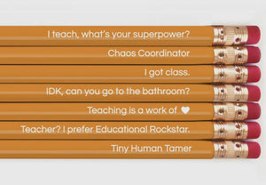 QUOTABLE PENCIL SETS
