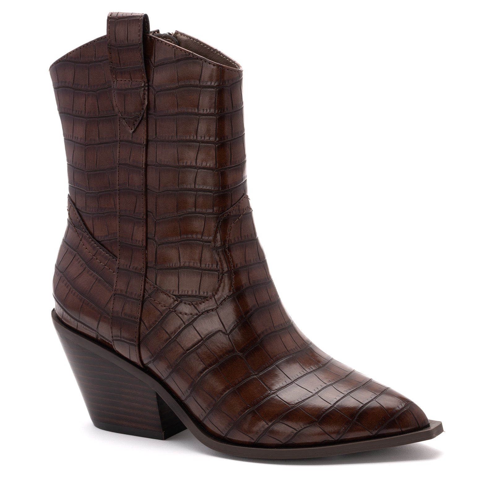 Rowdy Brown Crocodille Corkys Boots