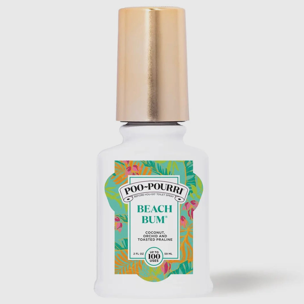 POO POURRI BEACH BUM 2 OZ TOILET SPRAY SUMMER