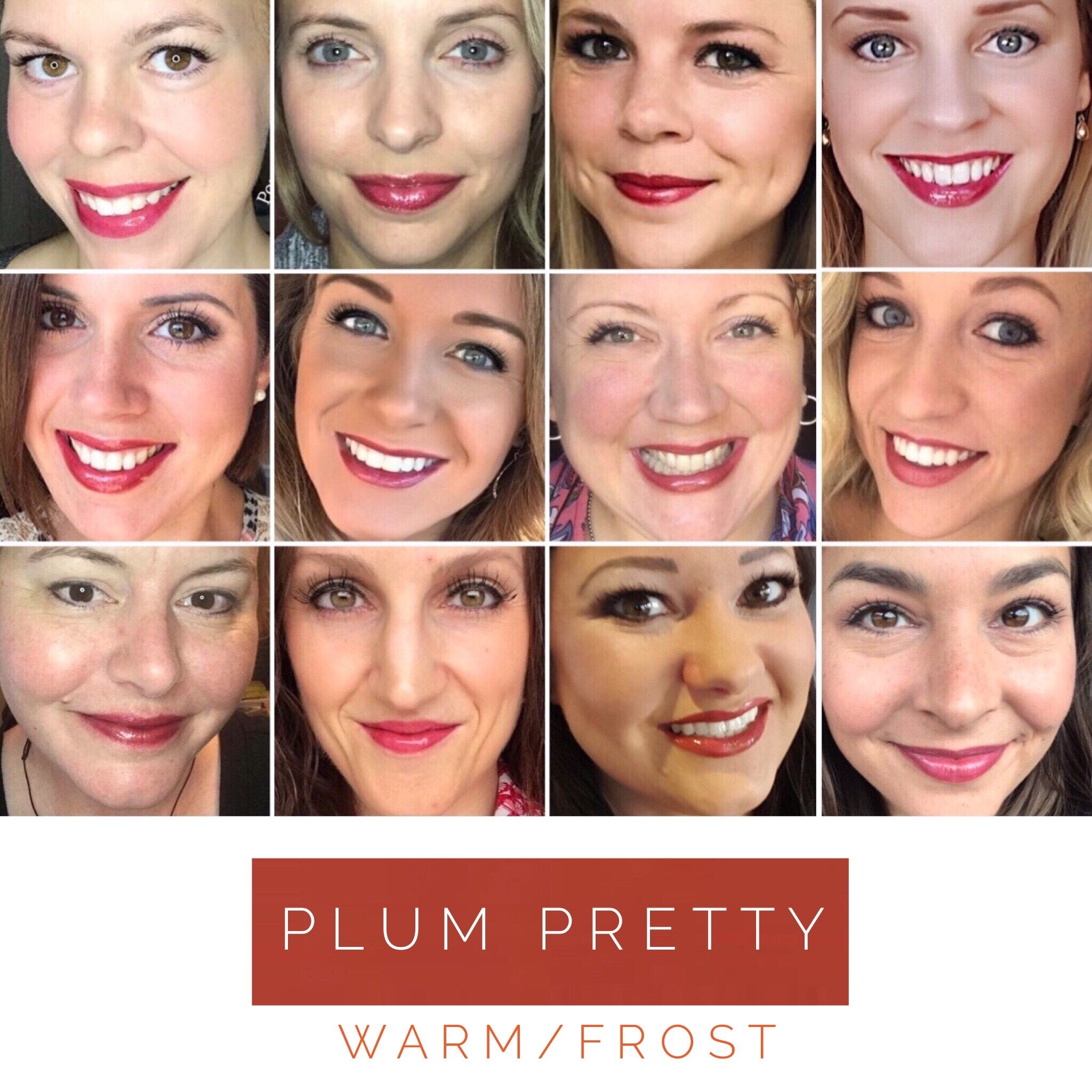 PLUM PRETTY LONG LASTING LIPSENSE LIPSTICK