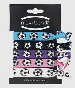 ELASTIC HAIR TIES 5 PC SET