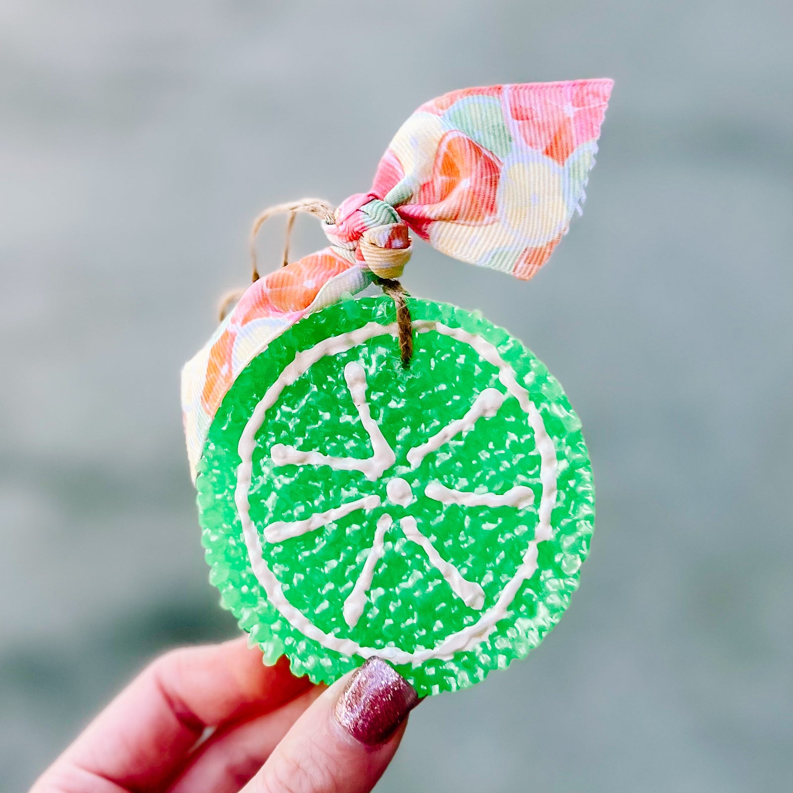 LIME SLICE RIBBON FRESHIE