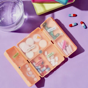 CRUSH EVERYTHING'S FINE PILL & VITAMIN CASE