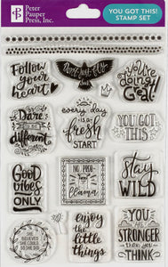 You Got This Clear Stamp Set PPP