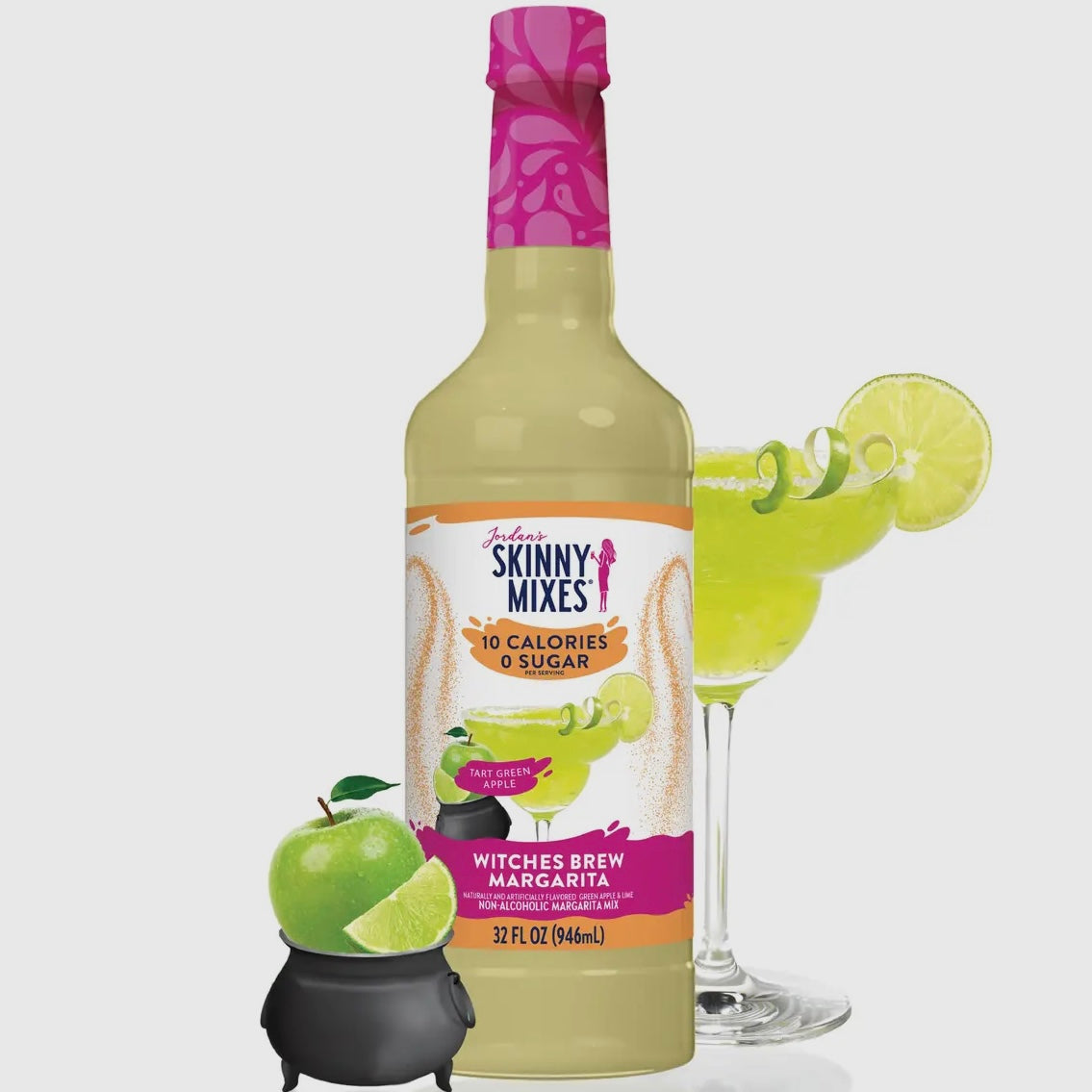 WITCHES BREW MARGARITA JORDAN'S SKINNY MIXES SYRUPS