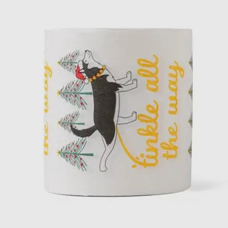 NORTH POLE PLUMBING CO. HILARIOUS HOLIDAY TOILET PAPER ROLL GAG GIFT