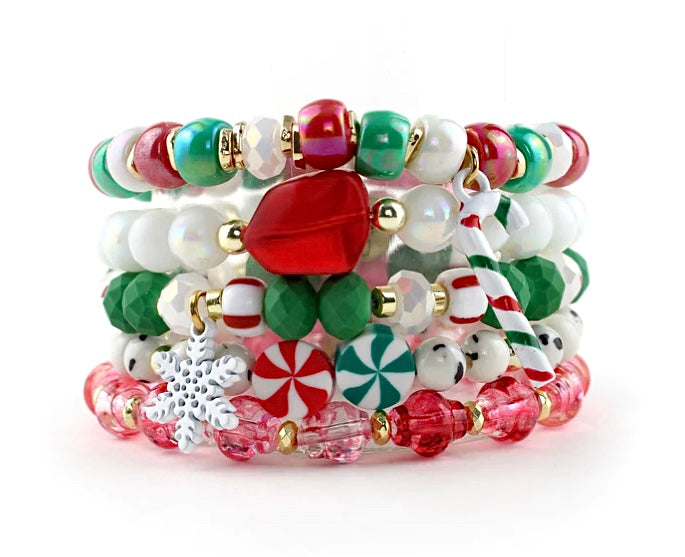 Frosty Erimish Set of 5 Bracelet Set