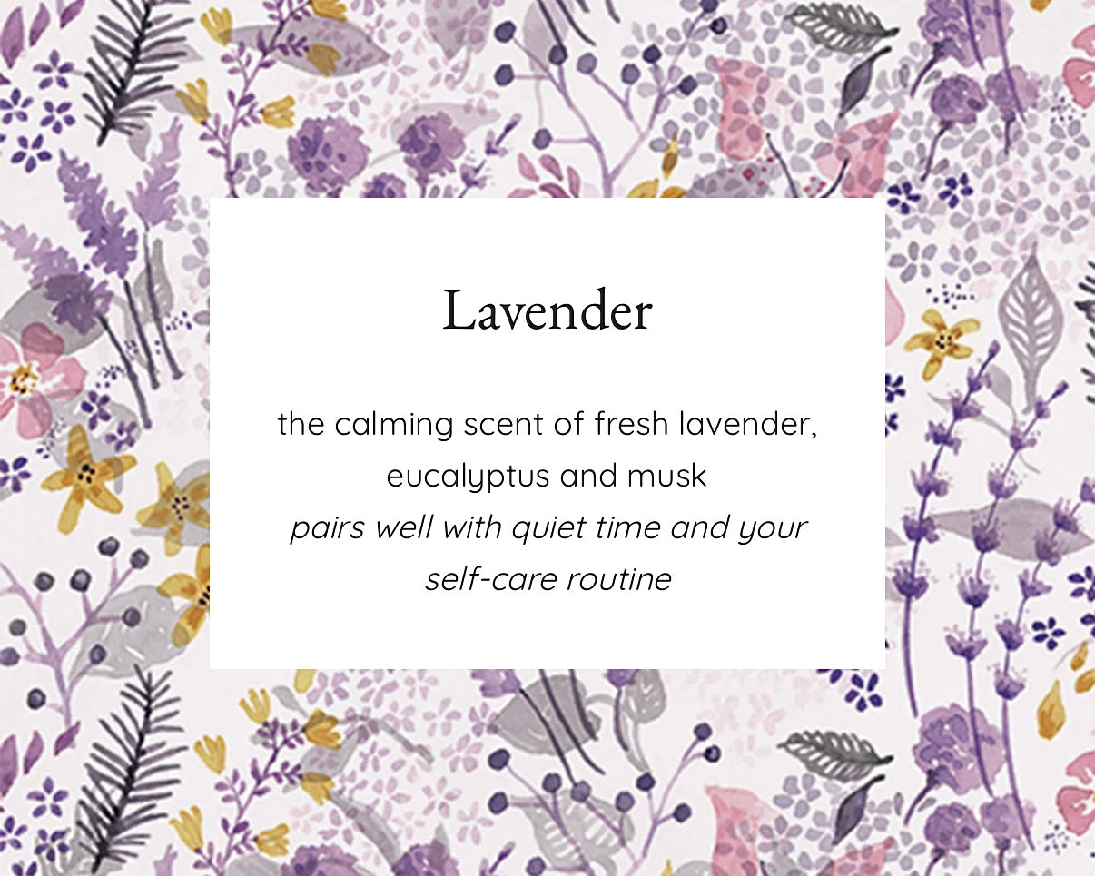 LAVENDER SCENTED FLOWER DIFFUSER BY GREENLEAF