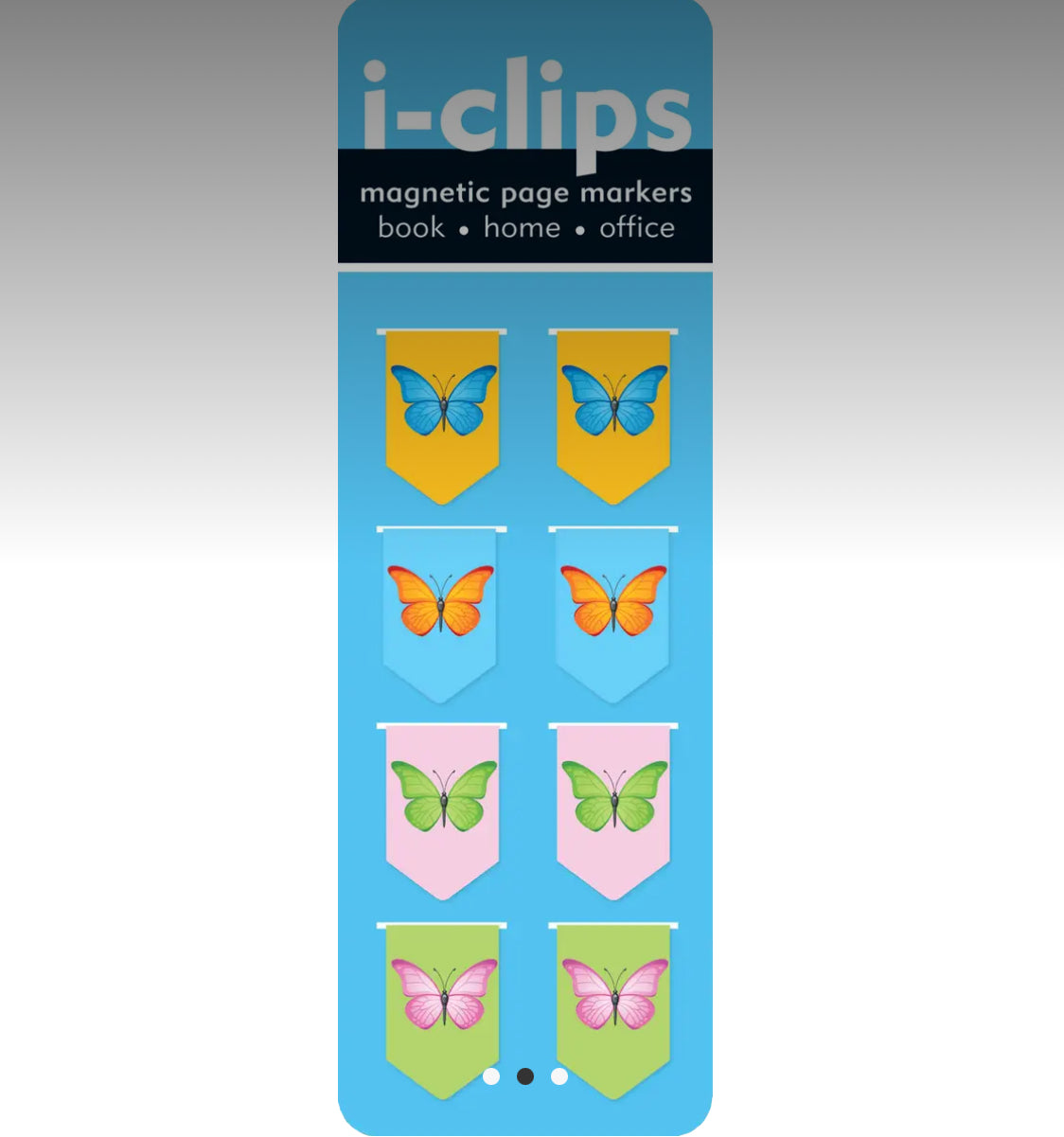 Butterflies i-Clips Magnetic Page Markers PPP