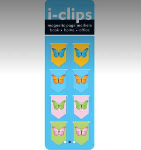 Butterflies i-Clips Magnetic Page Markers PPP