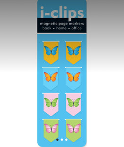 Butterflies i-Clips Magnetic Page Markers PPP