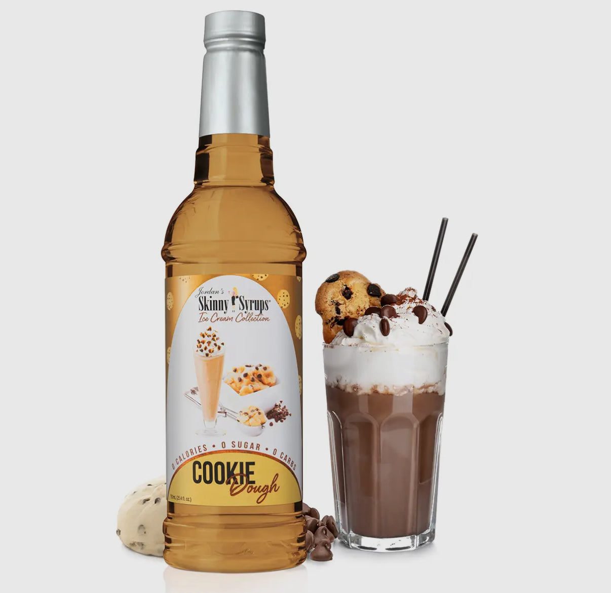 JORDAN'S SKINNY SYRUPS COOKIE DOUGH FLAVOR