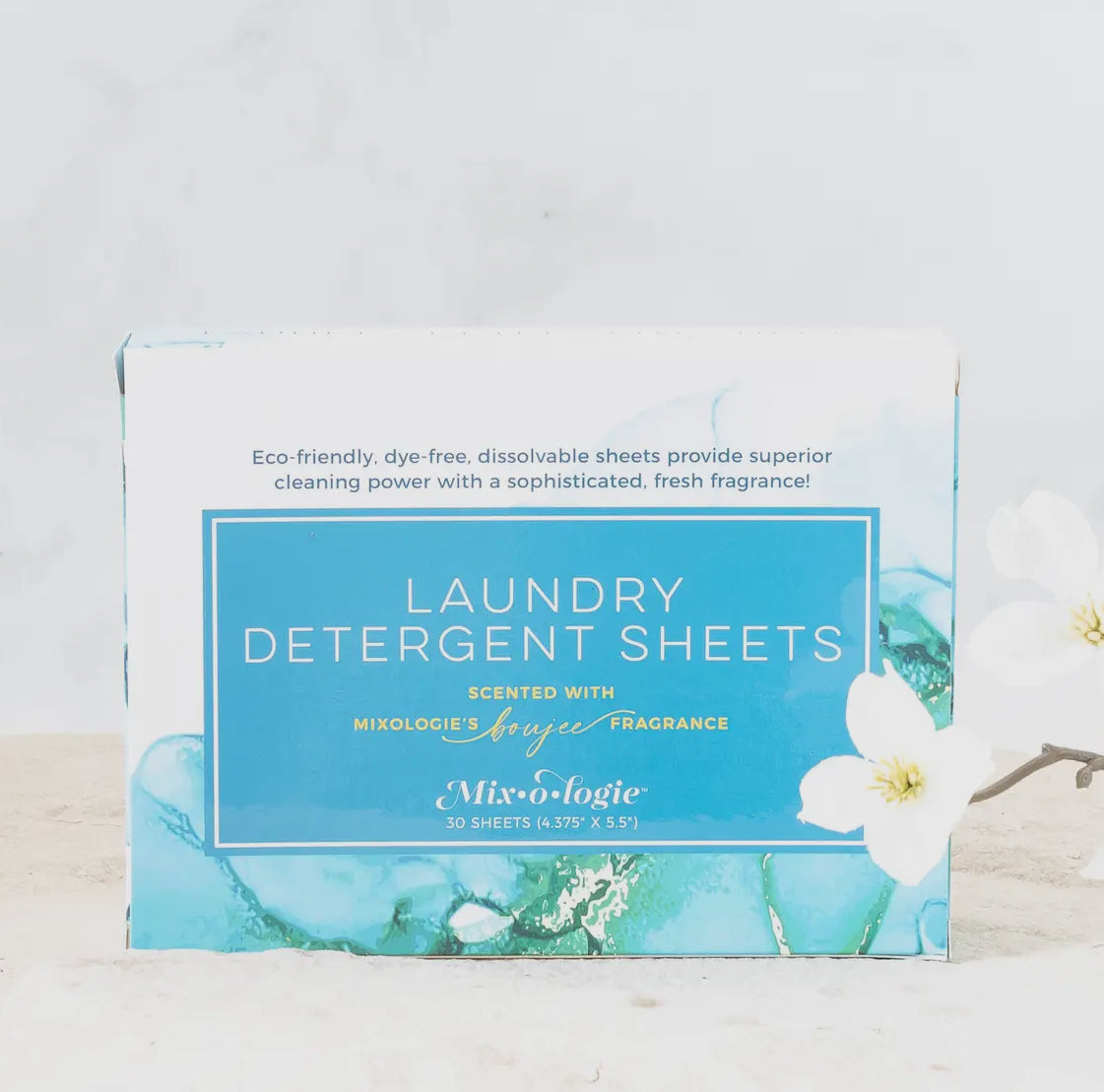 BOUJEE SCENTED LAUNDRY DETERGENT SHEETS BY MIXOLOGIE